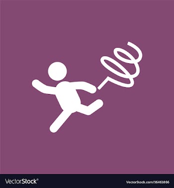 Rhythmic gymnastics with ribbon design vector image