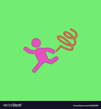 Rhythmic gymnastics with ribbon design vector image
