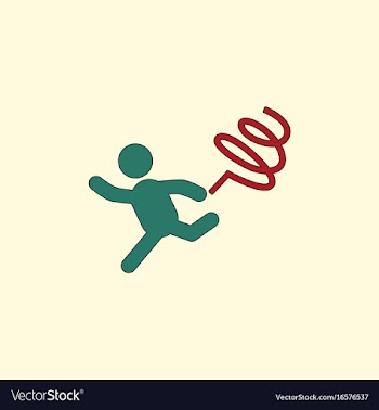Rhythmic gymnastics with ribbon design vector image