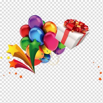 Ribbon Balloon Illustration, Creative Valentine's Day transparent background PNG clipart
