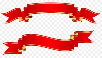 Ribbon Banner Adhesive tape Clip art - Red ribbon 