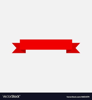 ribbon banner logo icon template