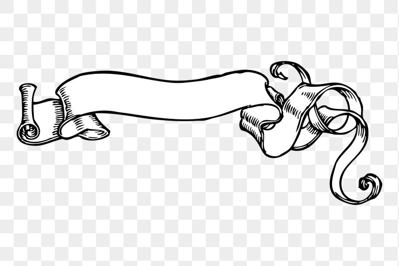 Ribbon banner png sticker illustration, | Free PNG - rawpixel