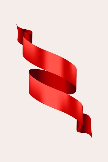 Ribbon banner psd art, red realistic label… | Free stock illustration | High Resolution graphic