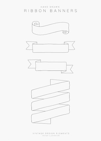 Ribbon banner set | Free stock vector - 842854