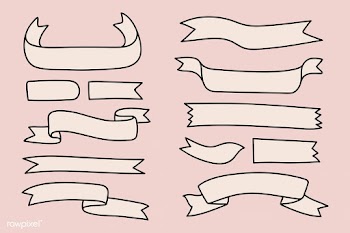 Ribbon banner set | Free stock vector - 893498
