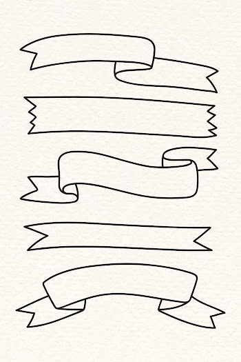 Ribbon banner set | Free stock vector - 893517
