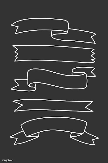 Ribbon banner set | Free stock vector - 893545
