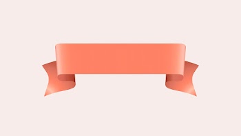 Ribbon banner vector image, rose gold label… | Free stock illustration | High Resolution graphic