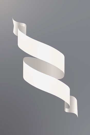 Ribbon banner vector image, white label… | Free stock illustration | High Resolution graphic