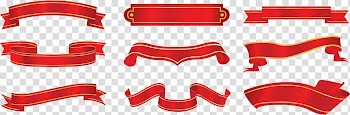 Ribbon , banquet transparent background PNG clipart