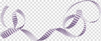 Ribbon, Beautiful purple ribbon transparent background PNG clipart