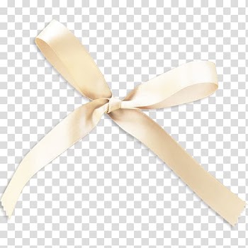 Ribbon Beige, ribbon transparent background PNG clipart