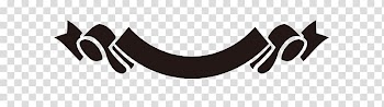 Ribbon Black Gratis, Black ribbon transparent background PNG clipart