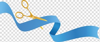Ribbon Blue Computer file, Blue ribbon transparent background PNG clipart