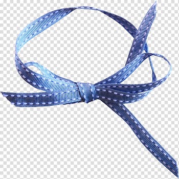 Ribbon Blue Orange, Blue ribbon pattern transparent background PNG clipart