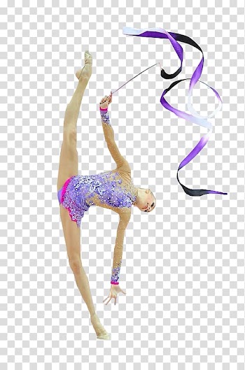 Ribbon Bodysuits & Unitards Rope (rhythmic gymnastics) Shoulder, Ribbon Rhythmic Gymnastics transparent background PNG clipart