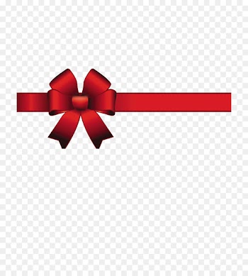 Ribbon Bow and arrow Red Satin - Bow 