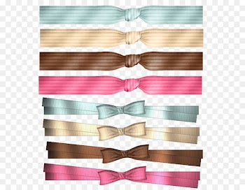 Ribbon Bow tie Pink - Multicolor ribbons and bows 