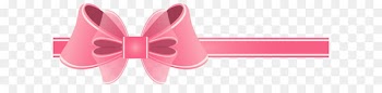 Ribbon Bow tie Product Font - Pink Ribbon PNG Clipart Picture 
