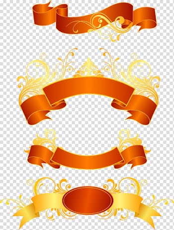 Ribbon, Brown ribbon transparent background PNG clipart