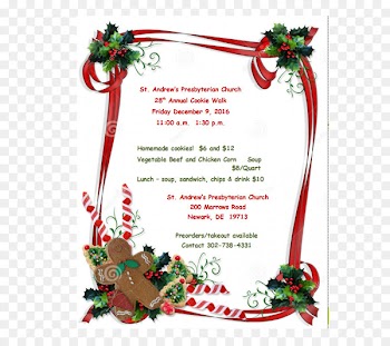 Ribbon candy Christmas cookie Biscuits Christmas Day Gingerbread man - trip flyer 