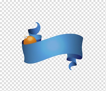 Ribbon Christmas Blue, Blue Ribbon transparent background PNG clipart