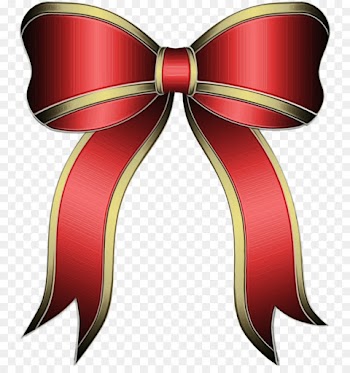 Ribbon, Christmas Day, Santa Claus, Red PNG