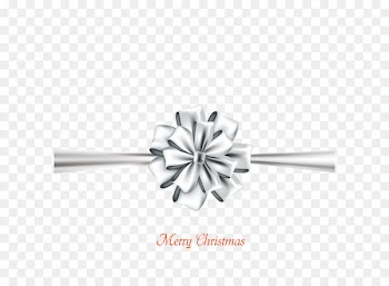 Ribbon Christmas Silver - Silver Bows Christmas card vector material 