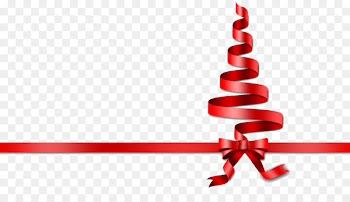 Ribbon Christmas tree Clip art - ribbon 