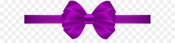 Ribbon Clip art - Bow Purple Transparent PNG Clip Art 