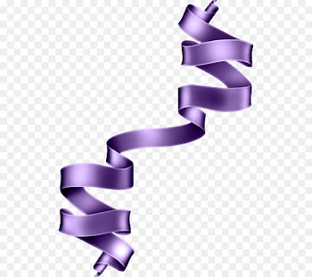 Ribbon Clip art - Purple silk belt 