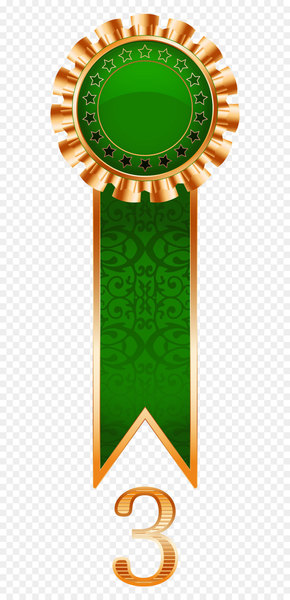 Ribbon Clip art - Rosette Copper Prize Transparent PNG Clipart 