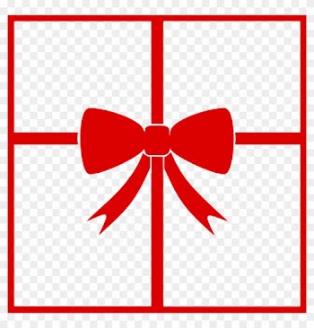 Ribbon Clipart Merry Christmas - Gift Bow Clip Art