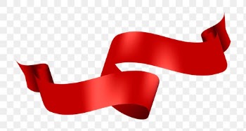 Ribbon clipart PNG, Red banner on transparent… | Free stock illustration | High Resolution graphic