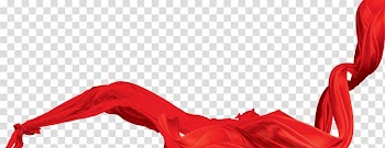 Ribbon Computer file, Red ribbon transparent background PNG clipart