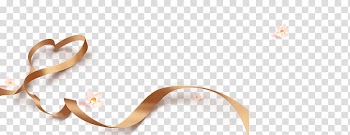 Ribbon decoration transparent background PNG clipart