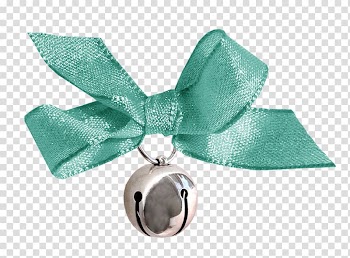 Ribbon , Decorative bell transparent background PNG clipart
