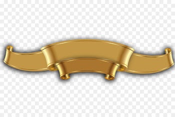 Ribbon Download Computer file - Gold ribbon 