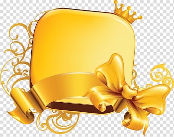 Ribbon Encapsulated PostScript Gold, ribbon transparent background PNG clipart