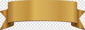 Ribbon Euclidean Gold, Gold ribbon pattern title, gold ribbon transparent background PNG clipart