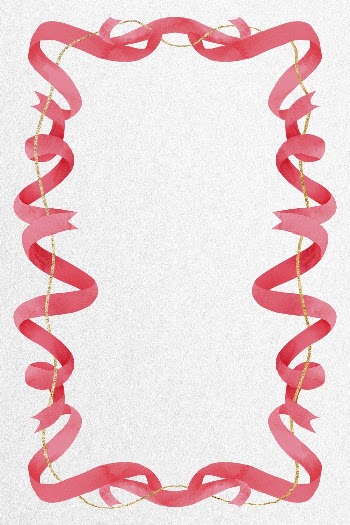 Ribbon frame background, red watercolor | Free Photo - rawpixel