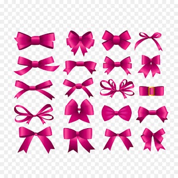 Ribbon Gift Illustration - Bow 