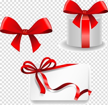 Ribbon Gift Red, Red bow transparent background PNG clipart