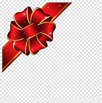 Ribbon Gift wrapping Icon, Gift red ribbon transparent background PNG clipart