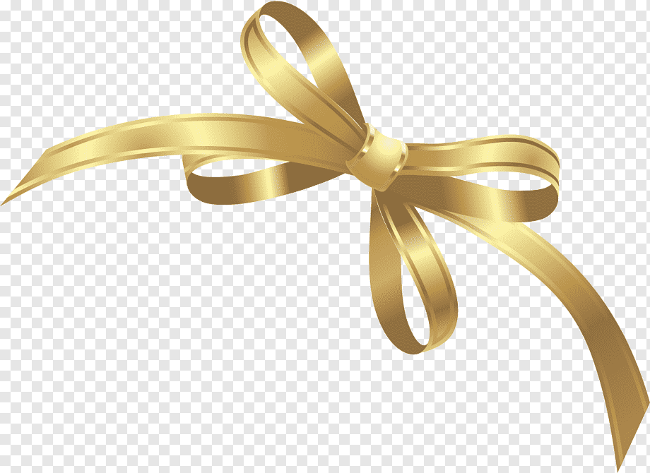 Ribbon Gold, painted golden bow, watercolor Painting, golden Frame, gold png