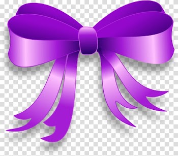 Ribbon Gold , purple ribbon transparent background PNG clipart