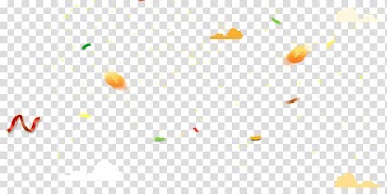 Ribbon, Gold ribbon poster double eleven cloud floating material transparent background PNG clipart