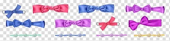 Ribbon Gratis Shoelace knot, Color bow transparent background PNG clipart