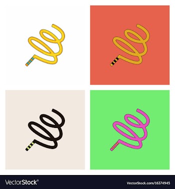 Ribbon gymnastic gymnastics ribbon rhythmic vector image